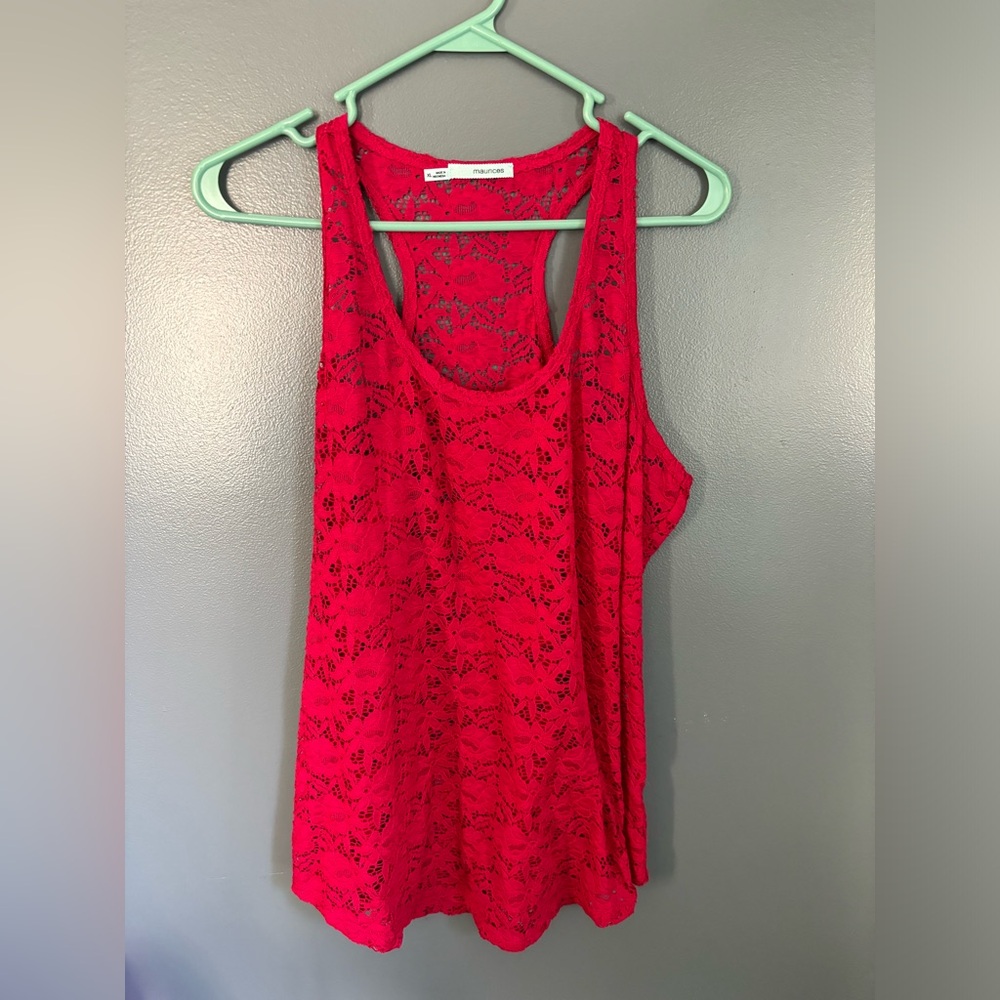 Lace tank